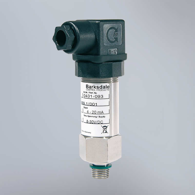 Barksdale UPA2 Electronic pressue transducer 电子式压力传感器 Barksdale 用于一般测量任务的电子式压力变送器，带有内置或平流不锈钢隔膜